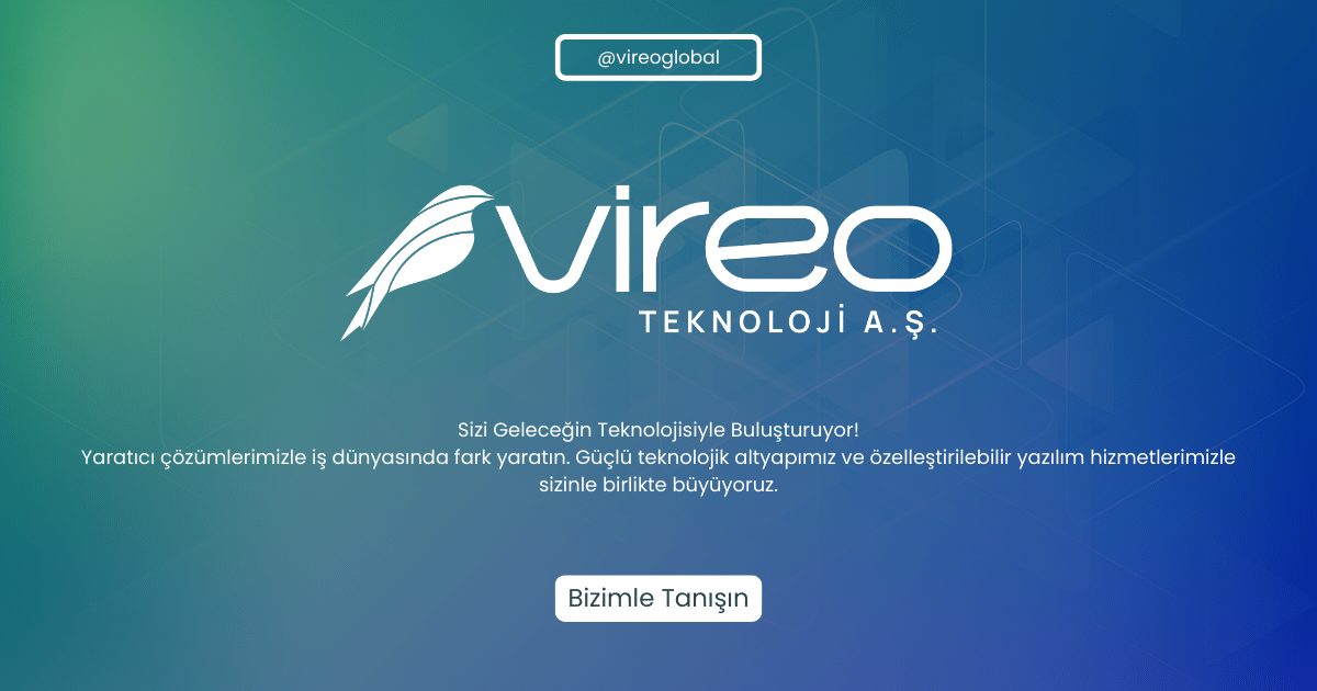Anasayfa | Vireo Software